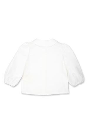 camicia in cotone bianco FENDI KIDS | BFC022A31WF0TU9